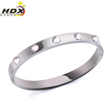 Fashion Jewelry Stainless Steel Rivet Bracelet